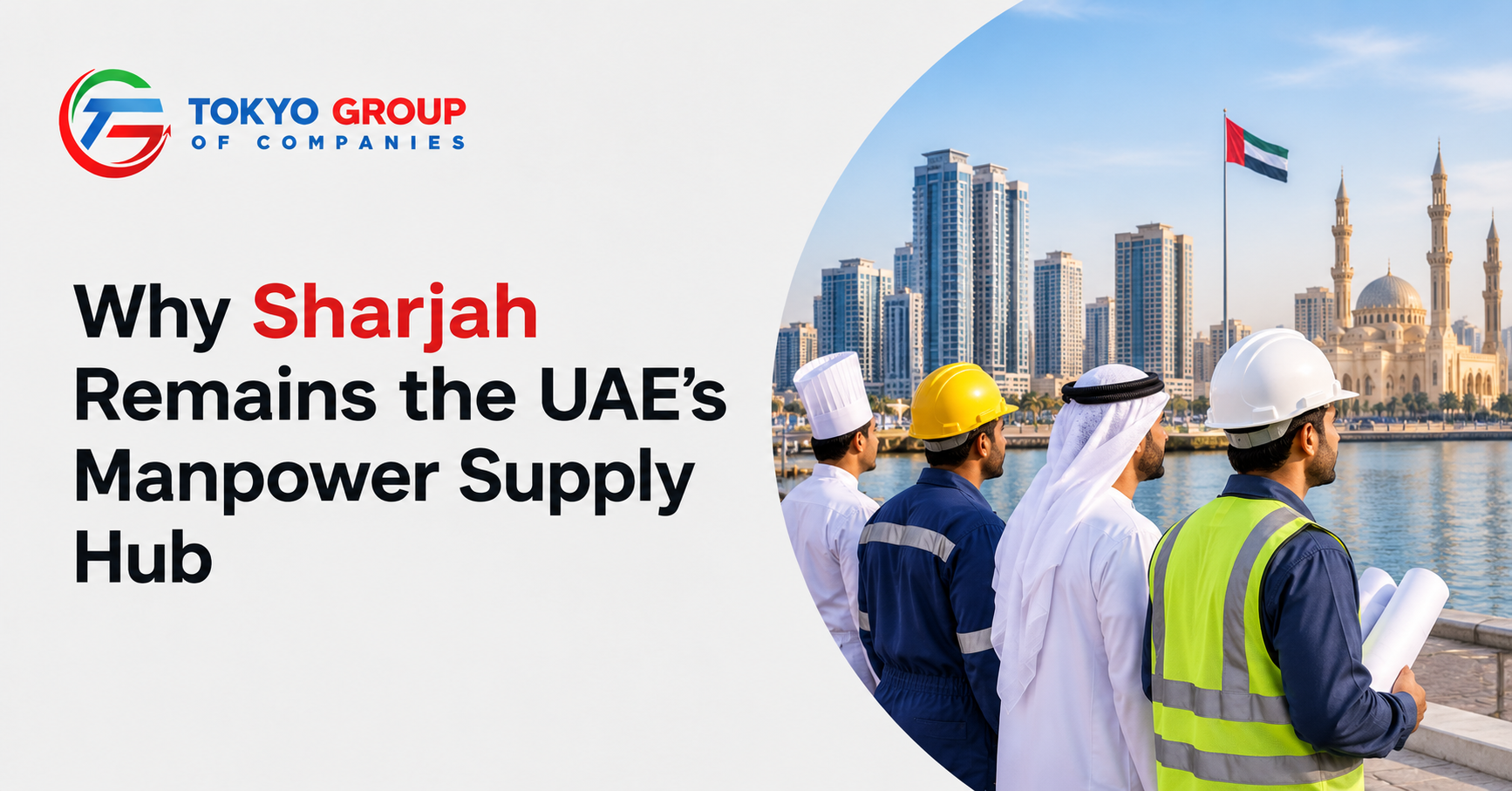 Manpower supply workers in Sharjah supporting UAE businesses and projects
